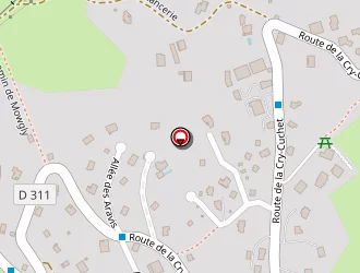 Carte de Mont Blanc Materiaux à Combloux