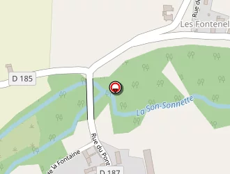 Carte de East Michael à Mouton