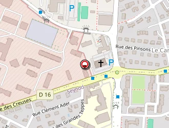 Carte de Toraman Tekin à Seynod