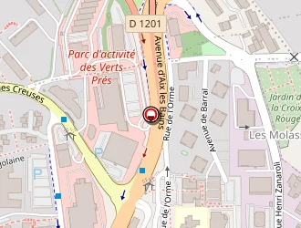 Carte de Mendi Bâtiment à Seynod