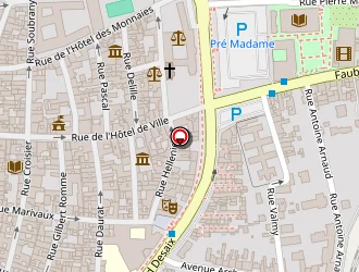 Carte de 2ze Coiff à Riom