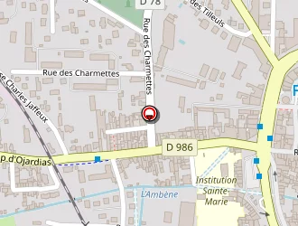 Carte de Le Magnolia à Riom