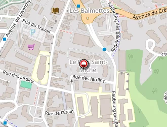 Carte de Ecole De La Prairie à Annecy