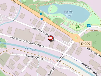 Carte de Veyrat Equipement à Thônes