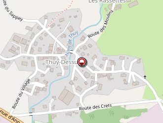 Carte de Ste Fournier à Thônes