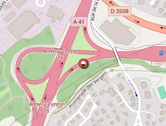 Carte de Perruchot Electricité à Cran-gevrier