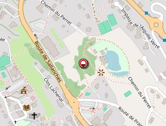 Carte de Buttoud Sports à Combloux