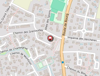 Carte de Agip à Mionnay