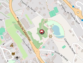 Carte de Petit Casino à Combloux