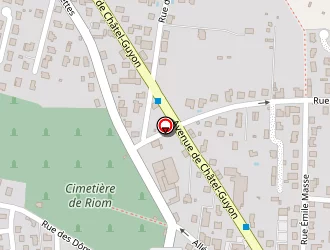 Carte de Centre Energétique à Riom