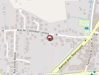 Carte de Avenue Fleurs à Riom