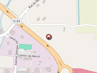 Carte de La Mangoune à Riom