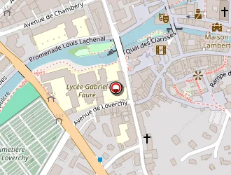 Carte de Pimeca à Annecy