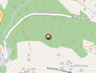 Carte de Laurenzio Franck à Combloux