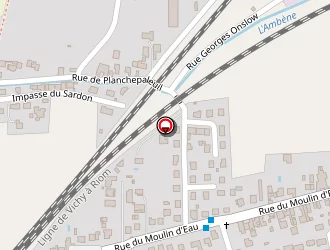 Carte de Giraudon Bernard à Riom