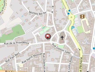 Carte de Café De La Paix à Tarare