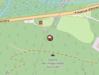 Carte de Kientzler à Thônes