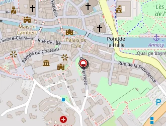 Carte de Musée Château D'annecy à Annecy