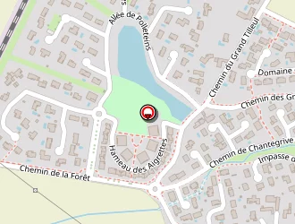 Carte de Rac à Mionnay