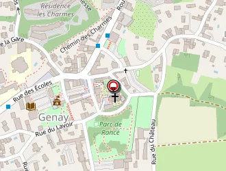 Carte de Petit Casino à Genay