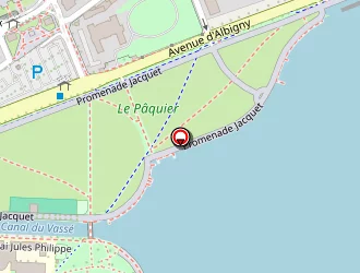 Carte de Les Canetons à Annecy