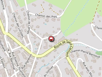 Carte de Collège Privé Saint André à Tarare