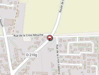 Carte de Boulangerie Pioger à Ennezat