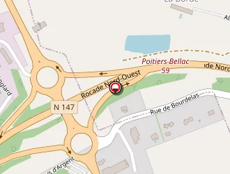 Carte de Préfabriqués Des Maisons Rouges à Couzeix