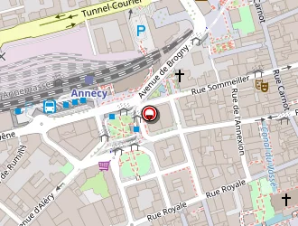 Carte de Les Loges à Annecy