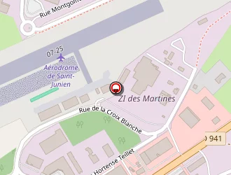 Carte de Renault Saint Junien Automobiles à Saint-junien