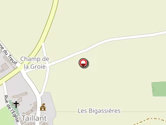 Carte de Urgence (services Locaux) à Taillant