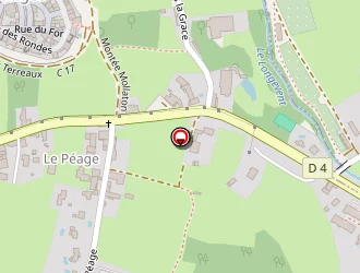 Carte de Ecole Publique Primaire à Pérouges