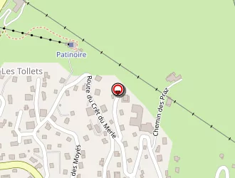 Carte de Chalet Des Praz à Clusaz (la)