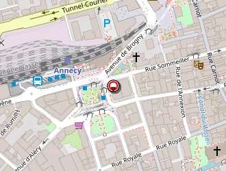 Carte de Lilly Rosalie à Annecy