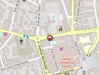 Carte de Adrea Mutuelle à Annecy