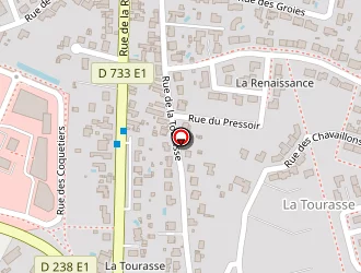 Carte de Busch Diane à Échillais