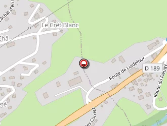 Carte de Mermillod Charpente à Thônes