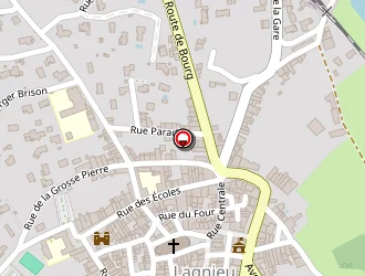 Carte de Pronto Pizza à Lagnieu