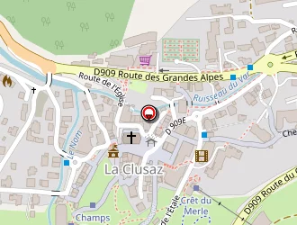 Carte de La Chavinette à Clusaz (la)