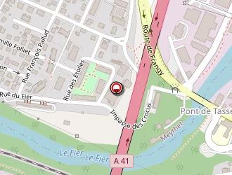 Carte de Be-itech à Cran-gevrier