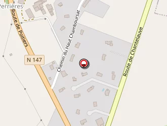 Carte de Joker Location Services à Couzeix