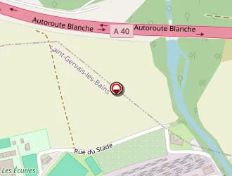 Carte de Stade à Saint-gervais-les-bains