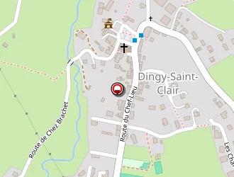 Carte de Raimond Anne à Dingy-saint-clair