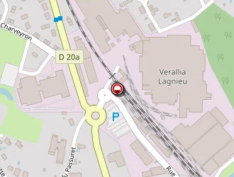 Carte de La Poste à Lagnieu