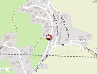 Carte de Espace 55 à Poisy