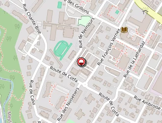 Carte de Dubois Bureau à Meythet