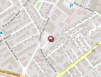 Carte de Capeb 74 à Annecy