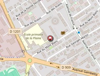 Carte de Institut De Lucie à Annecy