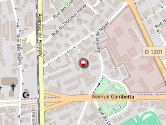 Carte de Vuitton Geneviève à Annecy