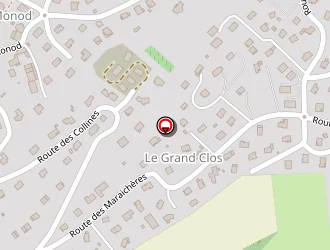 Carte de Gros Christophe à Poisy